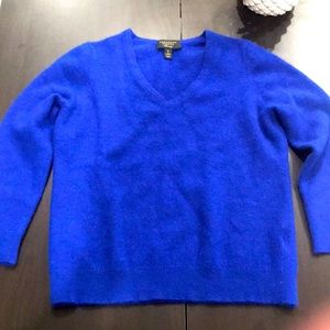 Cobalt Blue Cashmere Sweater